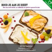 Houd je aan je dieet