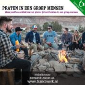 Praten in een groep mensen